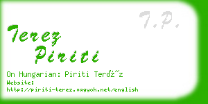terez piriti business card